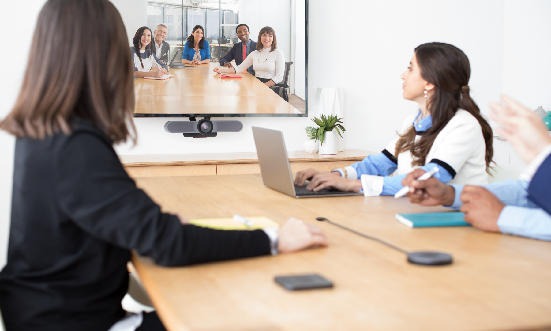 Laptop mee naar de huddle room