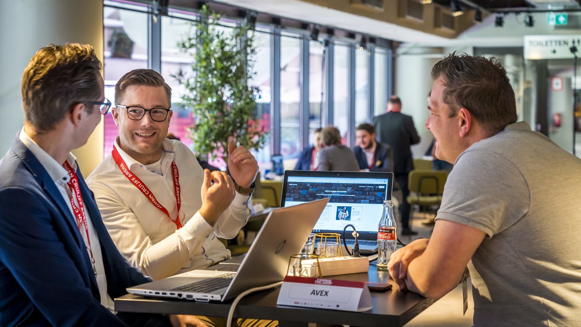 AMSTERDAM - Collaboration Event in de Johan Cruijff Arena.rFOTO LEX VAN LIESHOUT