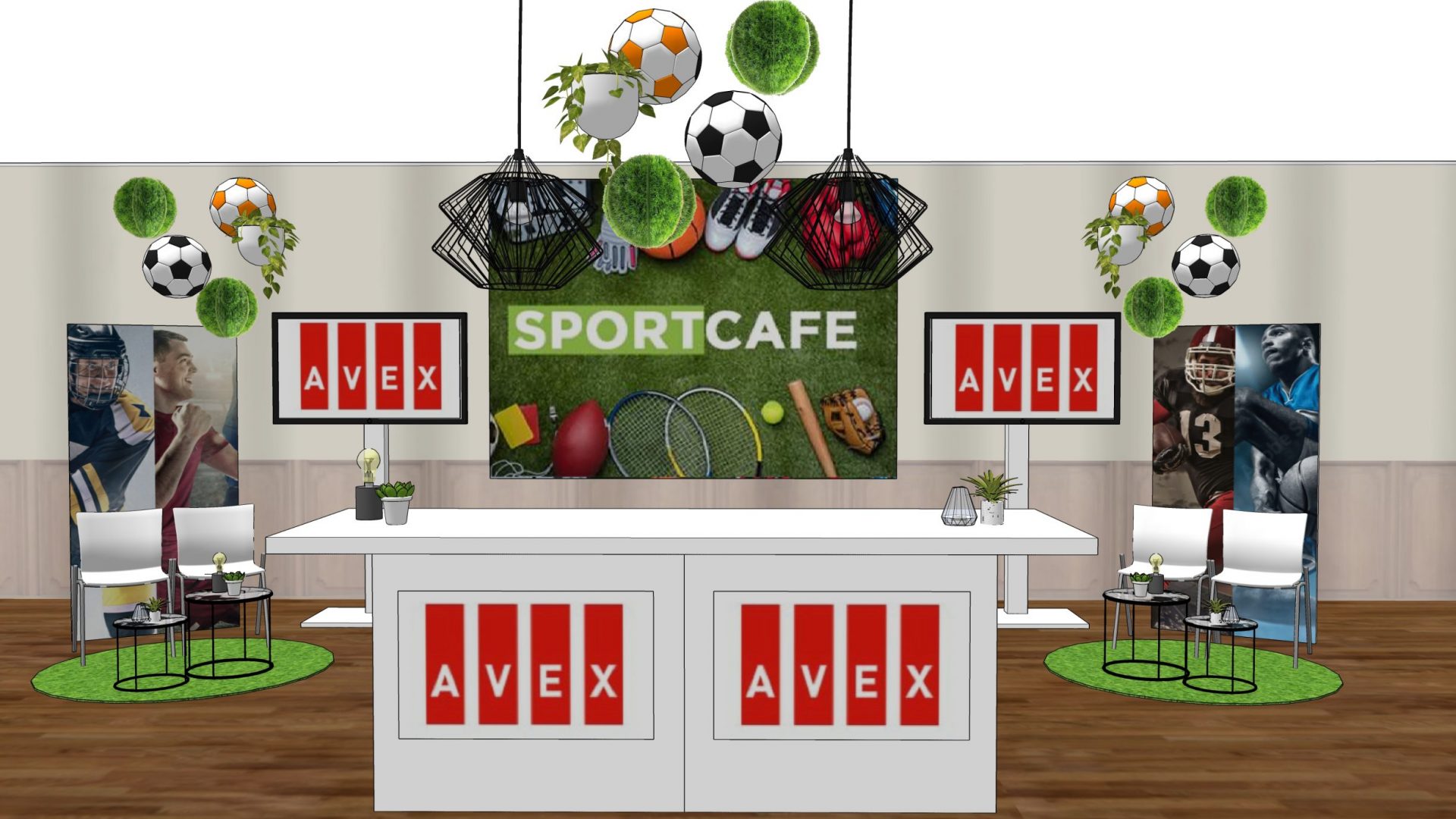 Avex - Studio A2 - Sport Café 1 - ook voor nieuwsbrief