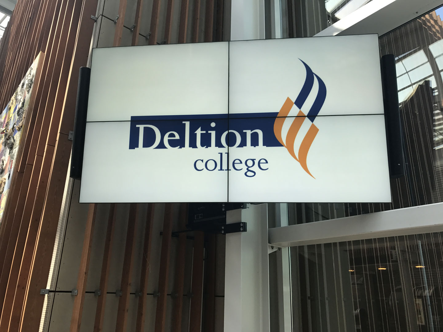 Videowall Deltion College Zwolle