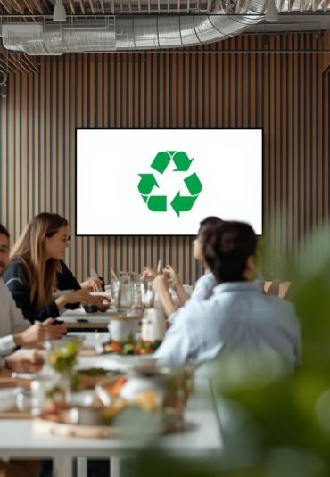 Waarom duurzame catering standaard is – maar AV nog niet (en hoe je dat oplost)
