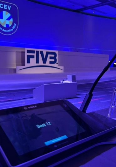 AVEX provides set-up for FIVB World Congress 2022