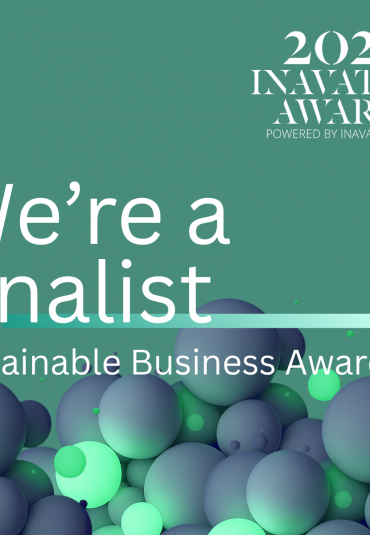 AVEX finalist Inavation Sustainability Award