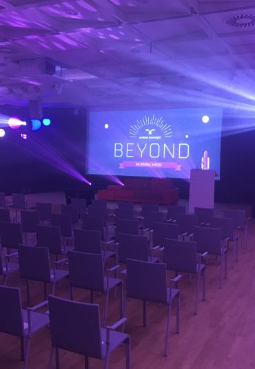 Een 3D visual van uw evenement