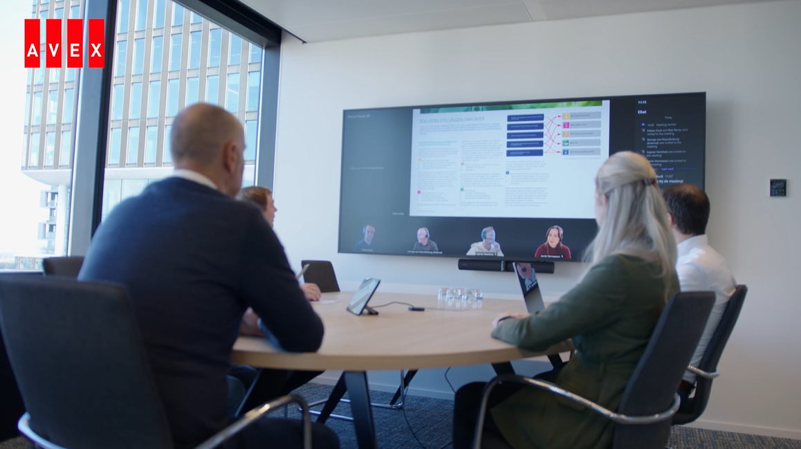 Microsoft Teams Front Row door AVEX - 1