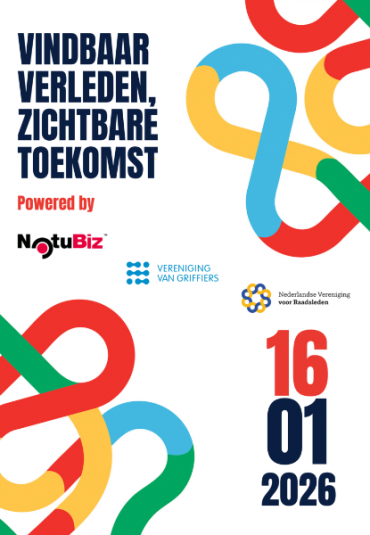 Congres: Vindbaar verleden, zichtbare toekomst – 16 januari 2026