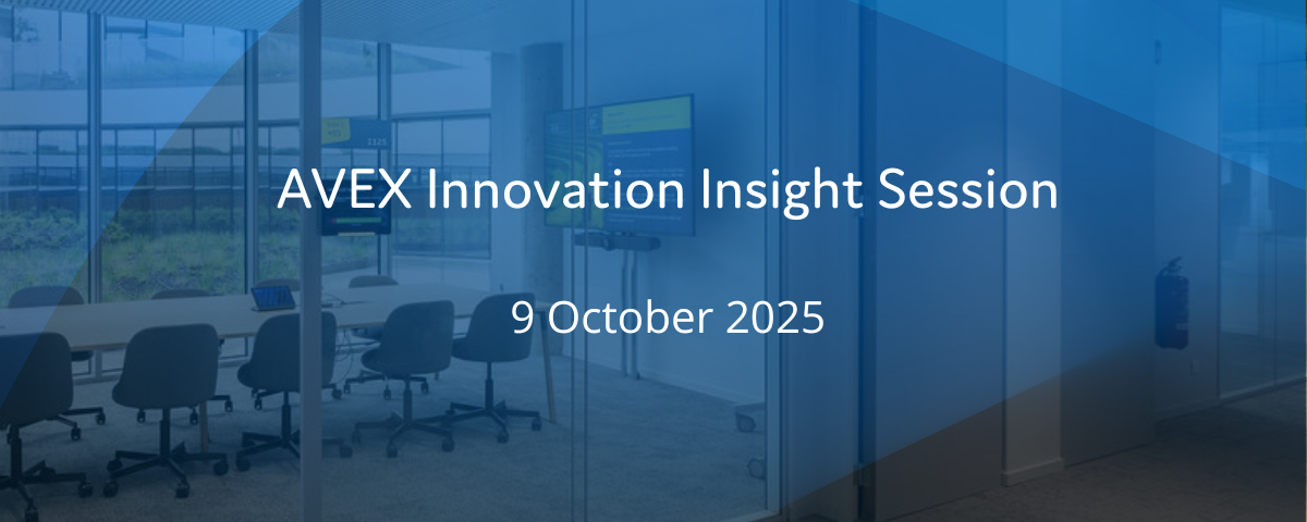 Header Invitation AVEX Innovation Insight Session BE-LUX