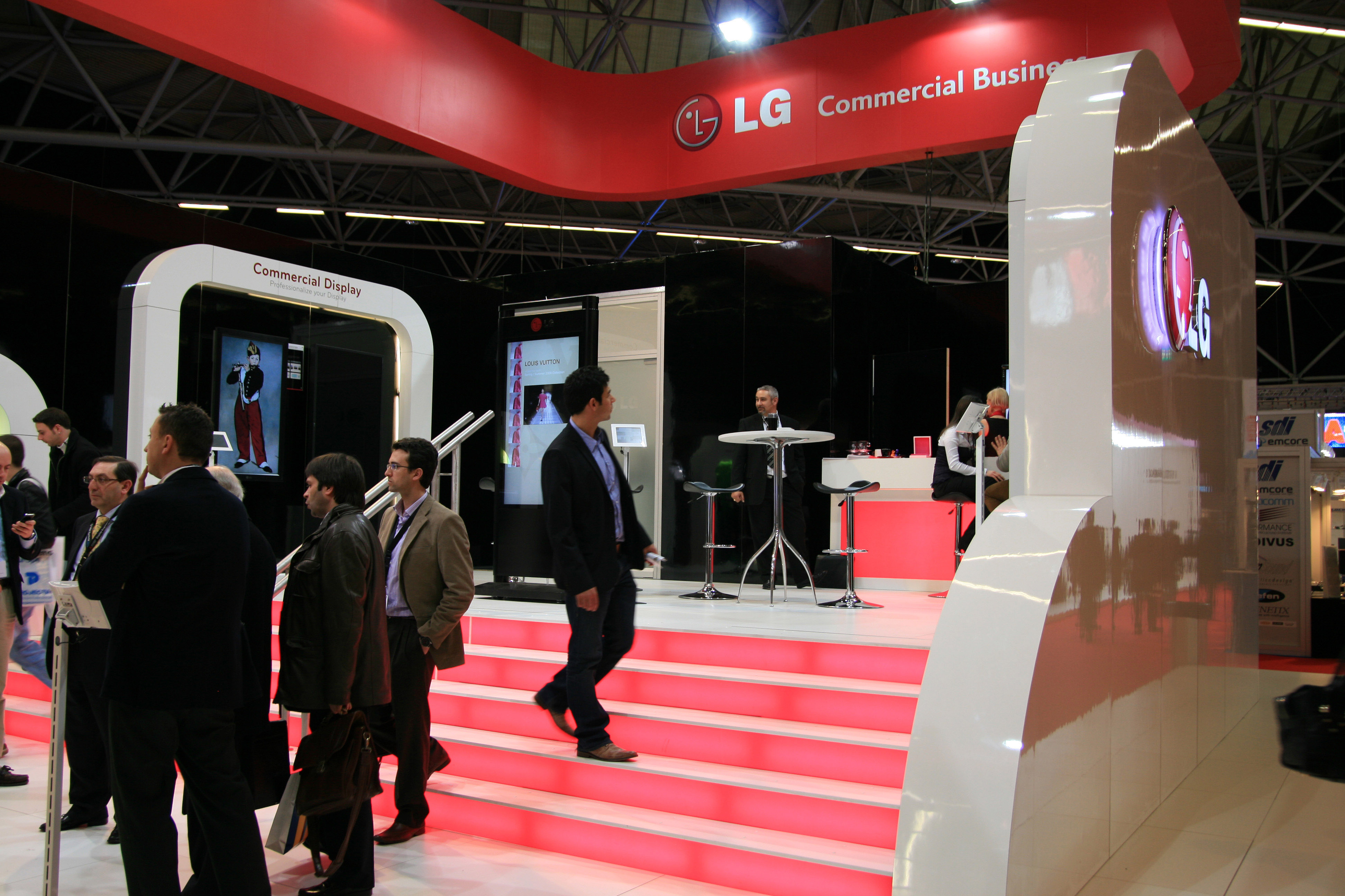 LG beursstand