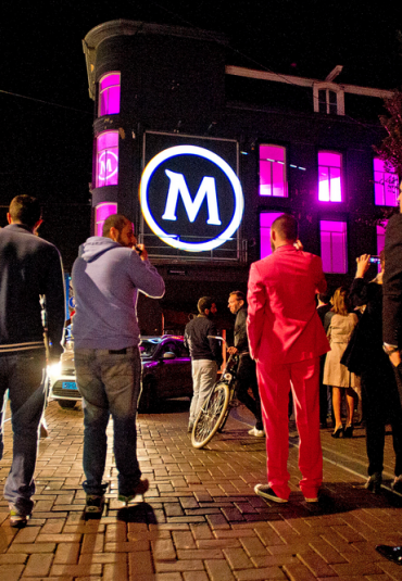 Video mapping voor Magnum