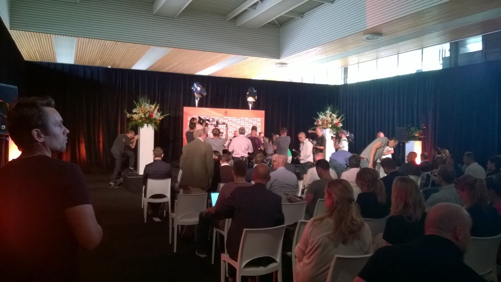 Persconferentie Hiddink