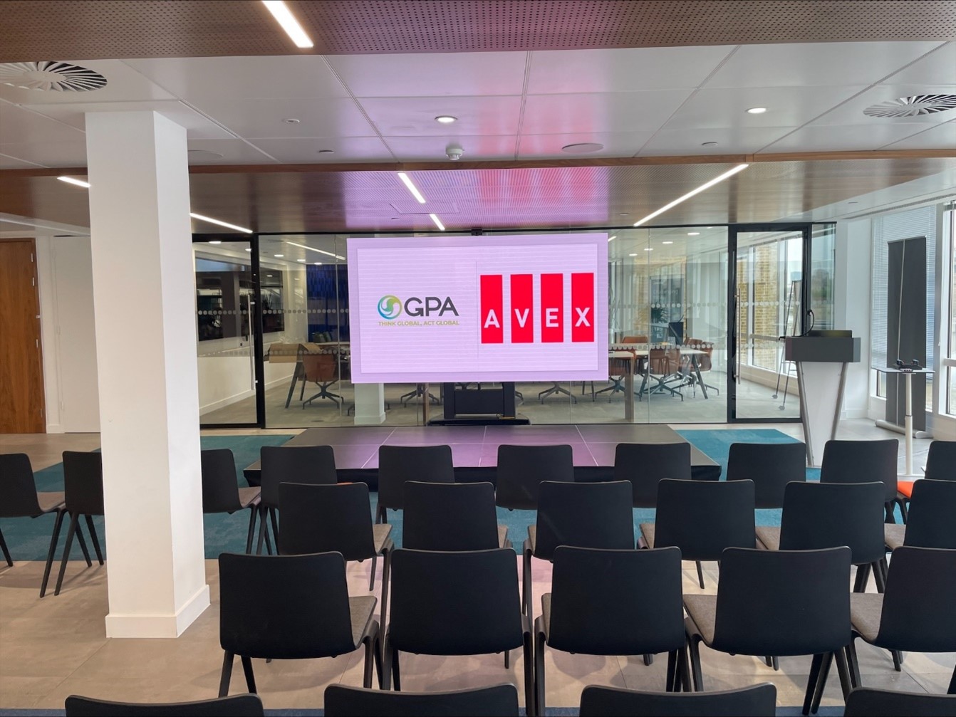 Connected workplace for Jacobs UK Ltd. AVEX UK