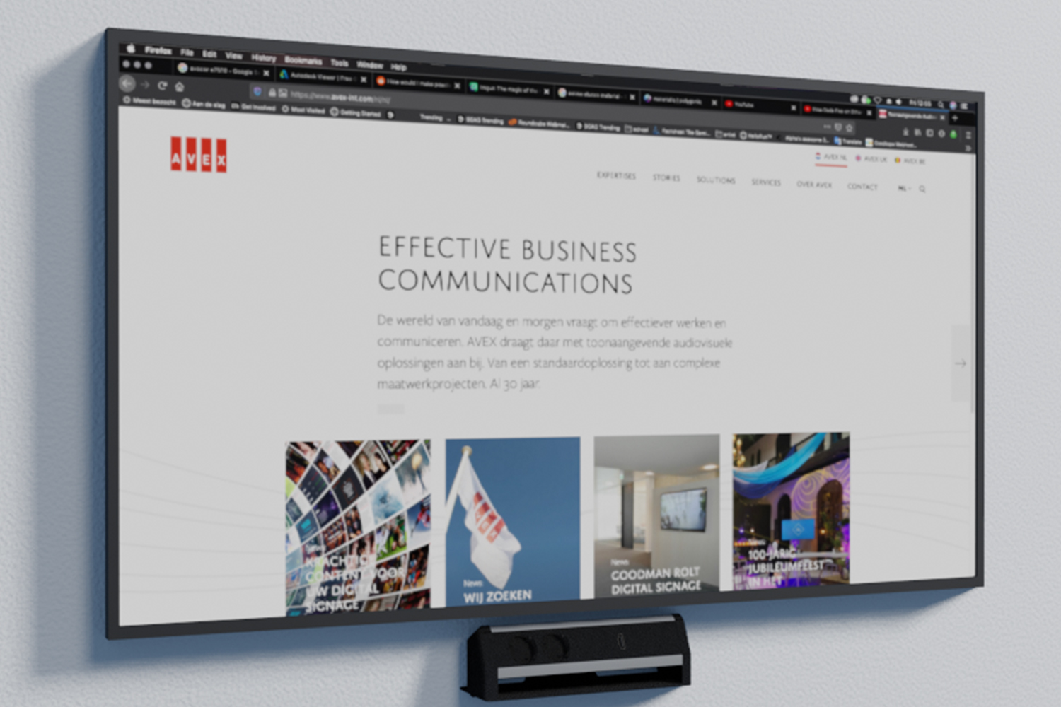 Wall Presenter